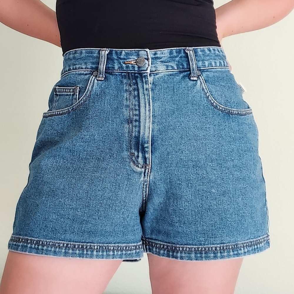Vintage 90s High Waisted Esprit Jean Shorts size 13/14